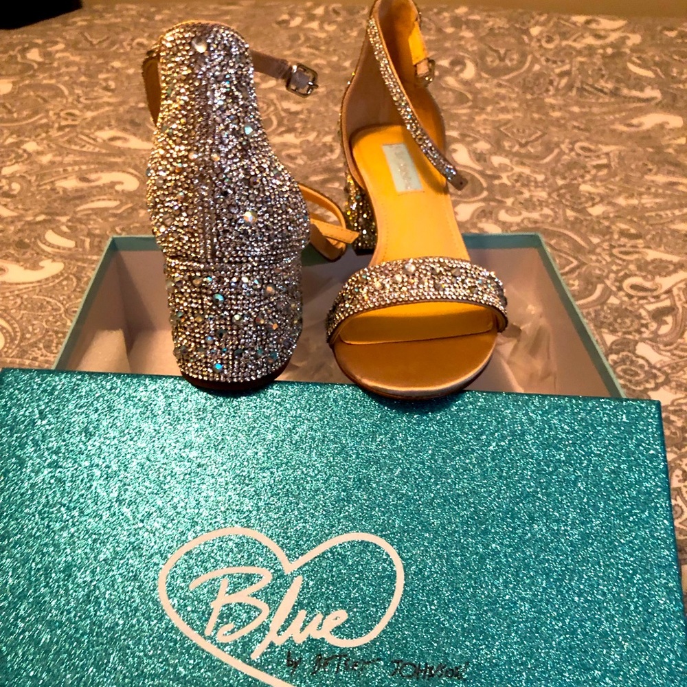 Betsey Johnson Blue Mari heels